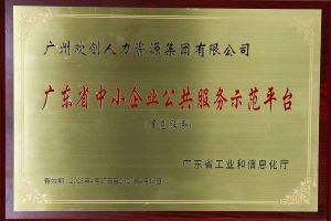 AG集团(中国区)官方网站集团被认定为2022年广东省中小企业公共服务示范平台