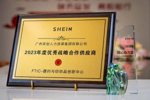 同心协力 合作共赢 | AG集团(中国区)官方网站集团揽获希音客户两大奖项