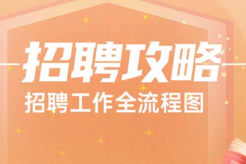 欢享汇 | 干货分享：招聘工作全流程图
